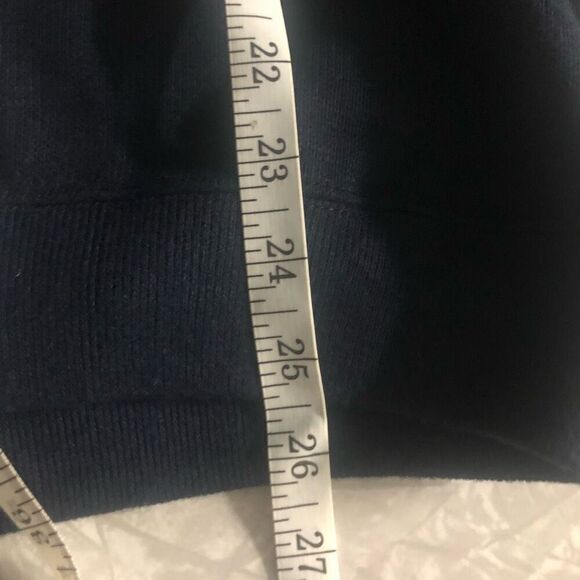 vintage champion v neck sweater navy blue shriners embroidered  size large - Picture 8 of 10